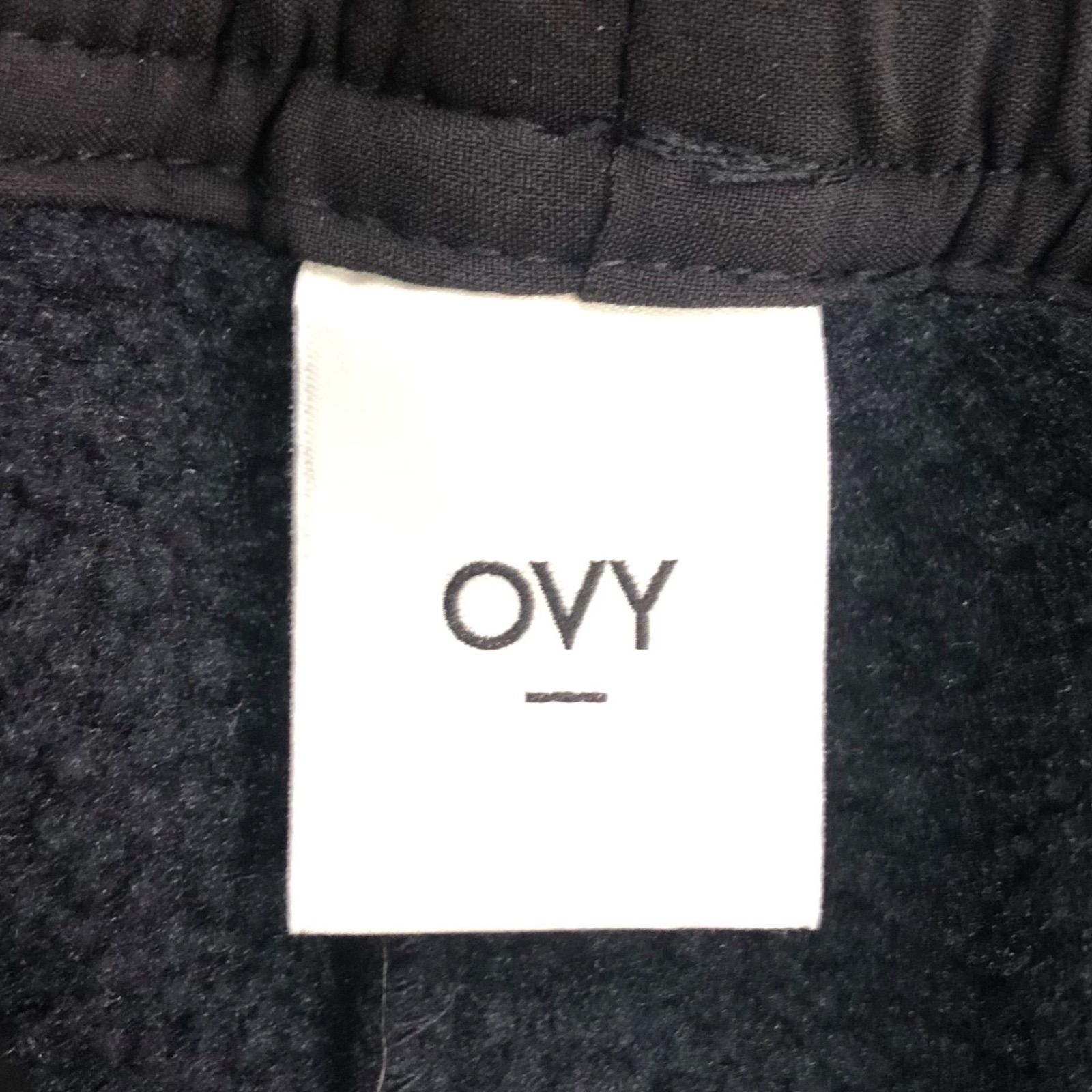 OVY Boa Fleece Easy Pants Black L オヴィ ボア フリースイージー