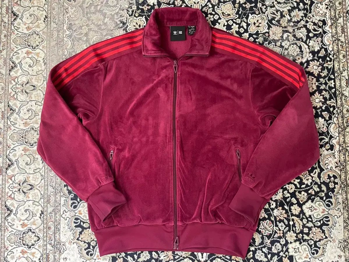adidas(アディダス) アイビーパーク ベロア ジップアップ トラックジャケット M