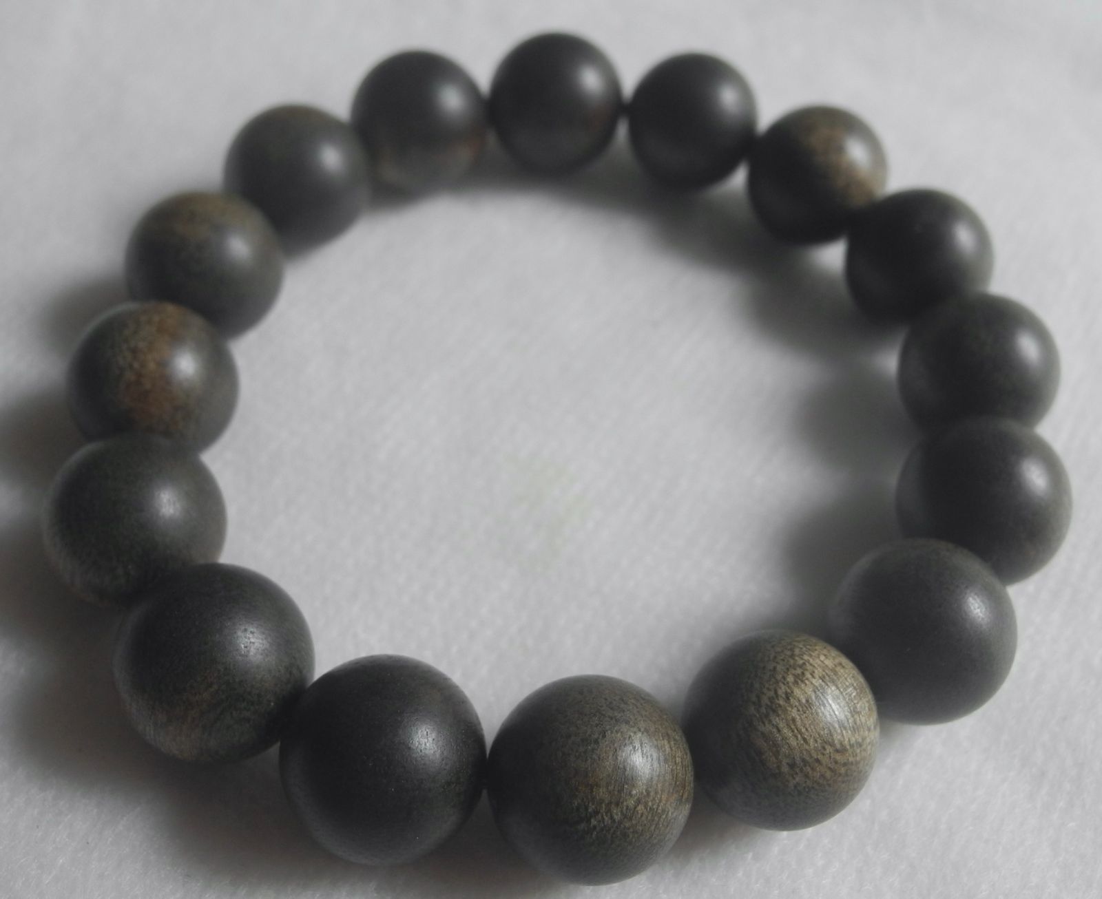 ベトナム産 品位 天然 香木 沈香 水沈 数珠 ブレスレット 本物 27g 13mm agarwood 仏具 伽羅 美しい木目 非常に良い香り アロマ KANDAIZUMI_COM