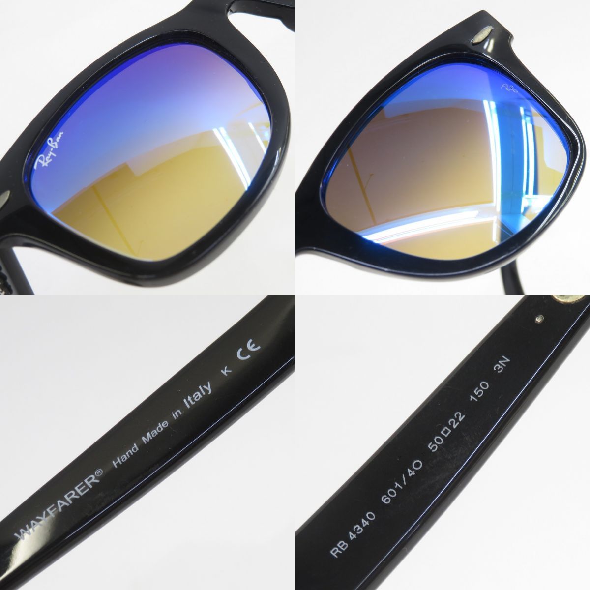 RayBan レイバン WAYFARER ウェイファーラー RB4340 601/4O サングラス 