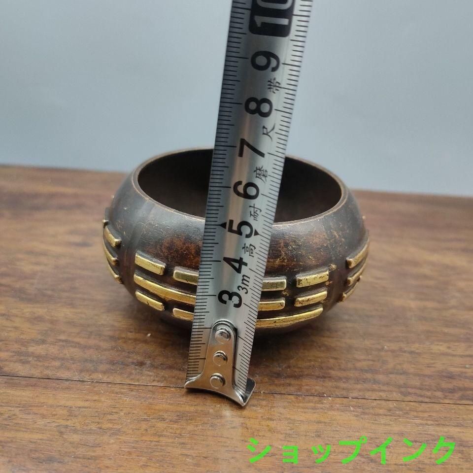 銅製 八仙提手茶壺 茶道具 香道具 装飾品 工芸品 美術品 置物 銅製