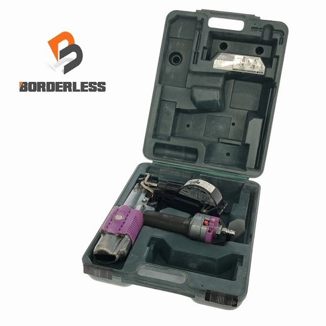 ☆中古品☆HITACHI 日立工機 41mm 常圧 ねじ打機 WF4AR ケース付 ねじ  