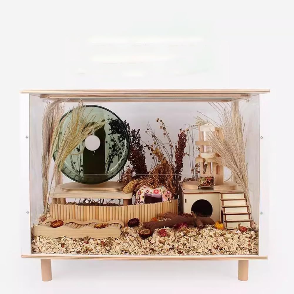 小動物 ゲージ 爬虫類 ハリネズミ 送料込み 木製ケージ ハリネズミ