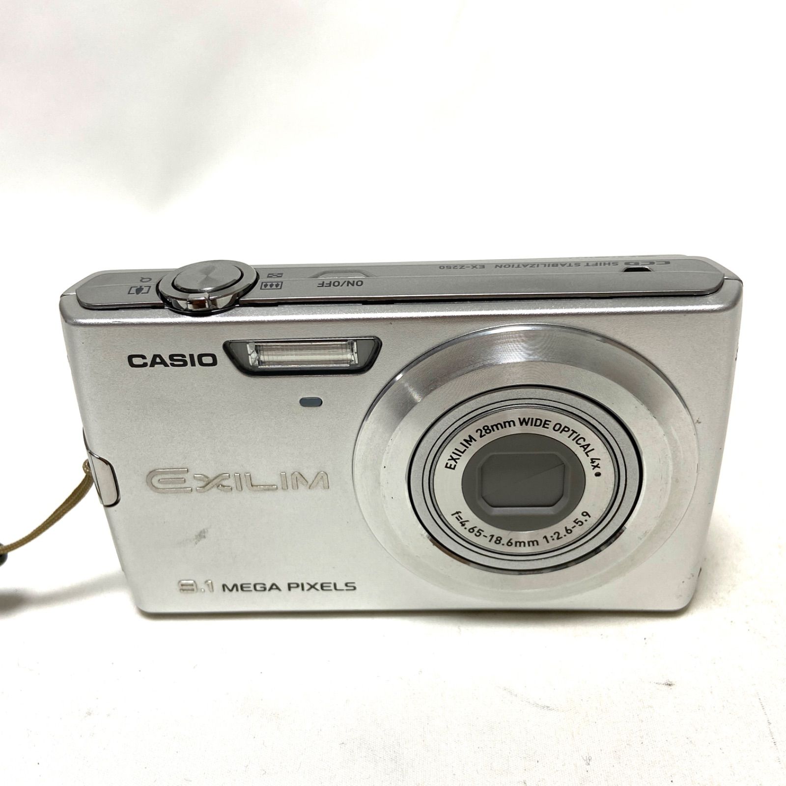 CASIO EX-Z250 シルバー コンパクトデジタルカメラ 9.1 MEGA PIXELS 