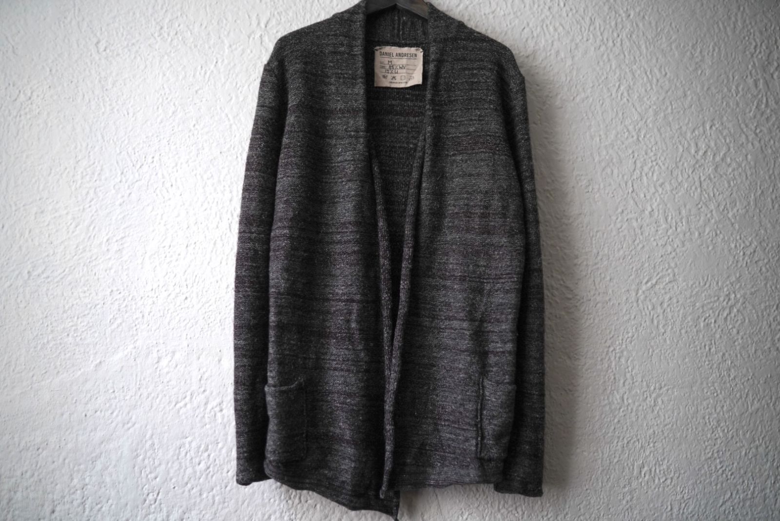 ウールリネンピンニットカーディガンセーター / 卸売 DANIEL ANDRESEN