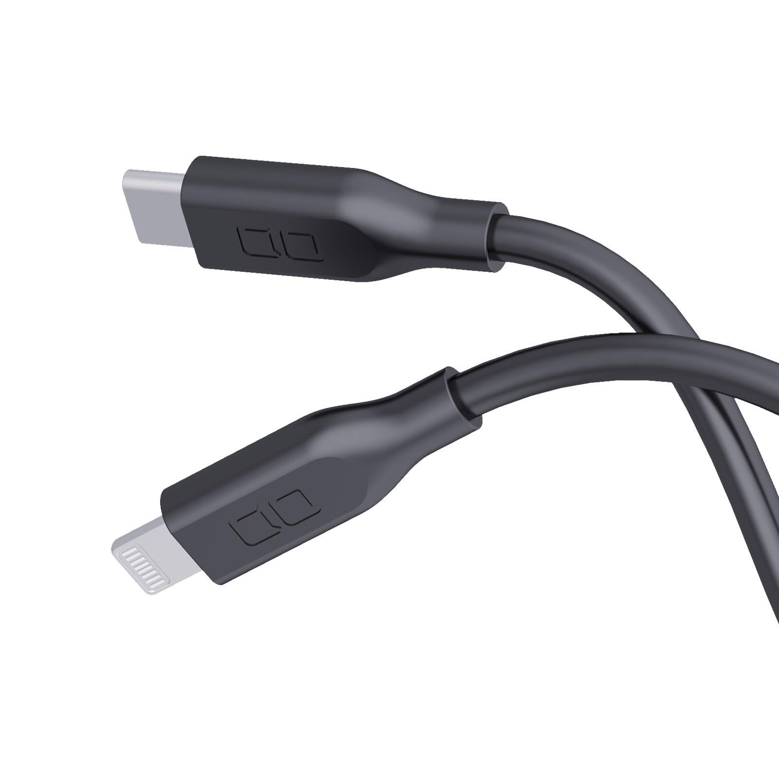 人気商品 CIO 柔らかいシリコンケーブル USB-C u0026 ライトニング 充電ケーブル タイプC (Type-C/Lightning) iPhone 14 PD 60W 急速 絡まない 30000回折り曲げ対応ケーブル