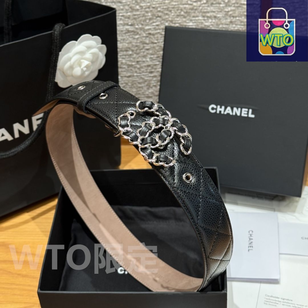 今日特価】Chanel 新款レディースベルト-1 - メルカリ