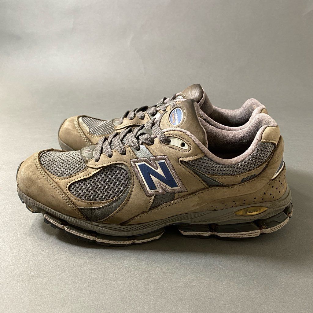 4f29 NEW BALANCE ニューバランス MR2002CU USA製 スニーカー 27cm グレー レザー アメリカ製 MADE IN USA  シューズ - メルカリ