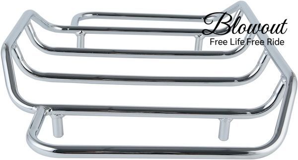 ハーレー ツアーパックラック クローム ラゲッジ 荷台 84年以降 ツーリング FLHX FLHTC FLTR FLHR CVO チョップ ツアラー バガー キングサイズ Harley Davidson ラゲッジラック