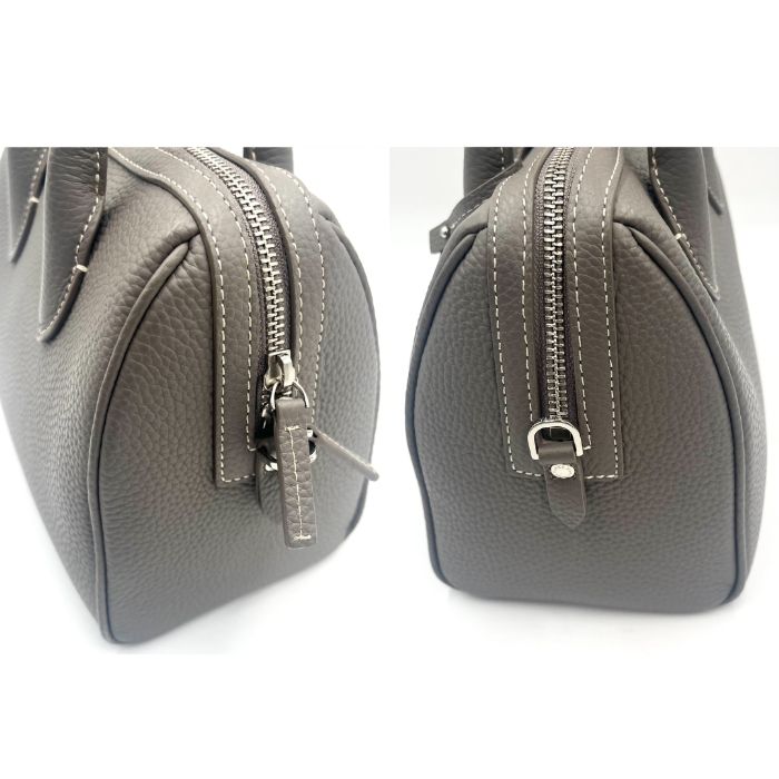 ryu【美品】VASIC ヴァジック バジック ハンドバッグ グレー VASIC 「VASIC」 ハンドバッグ - グレー レディース : ZOZOTOWN