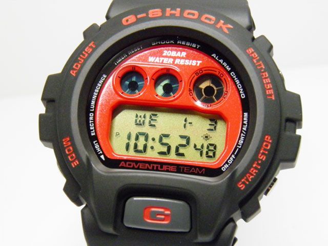 コラボ/G-SHOCK/DW-6900/非売品/マルボロアドベンチャー/赤/美品