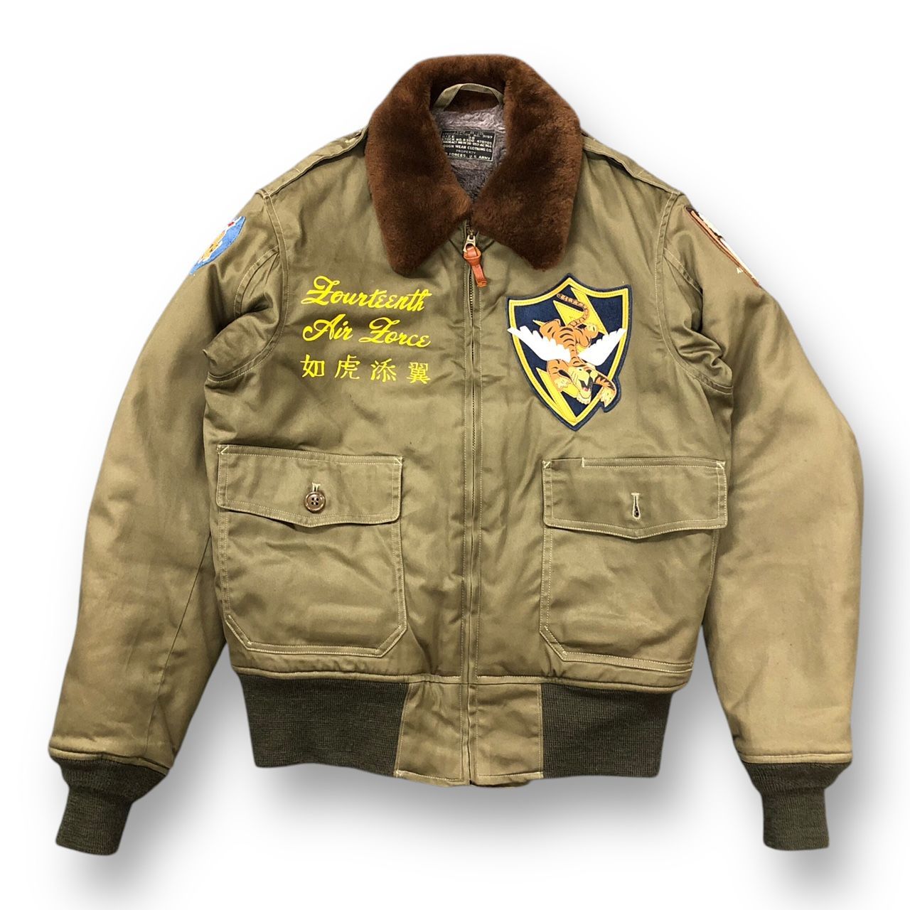 BUZZ RICKSON'S B-10 フライングタイガー ワッペン フライトジャケット