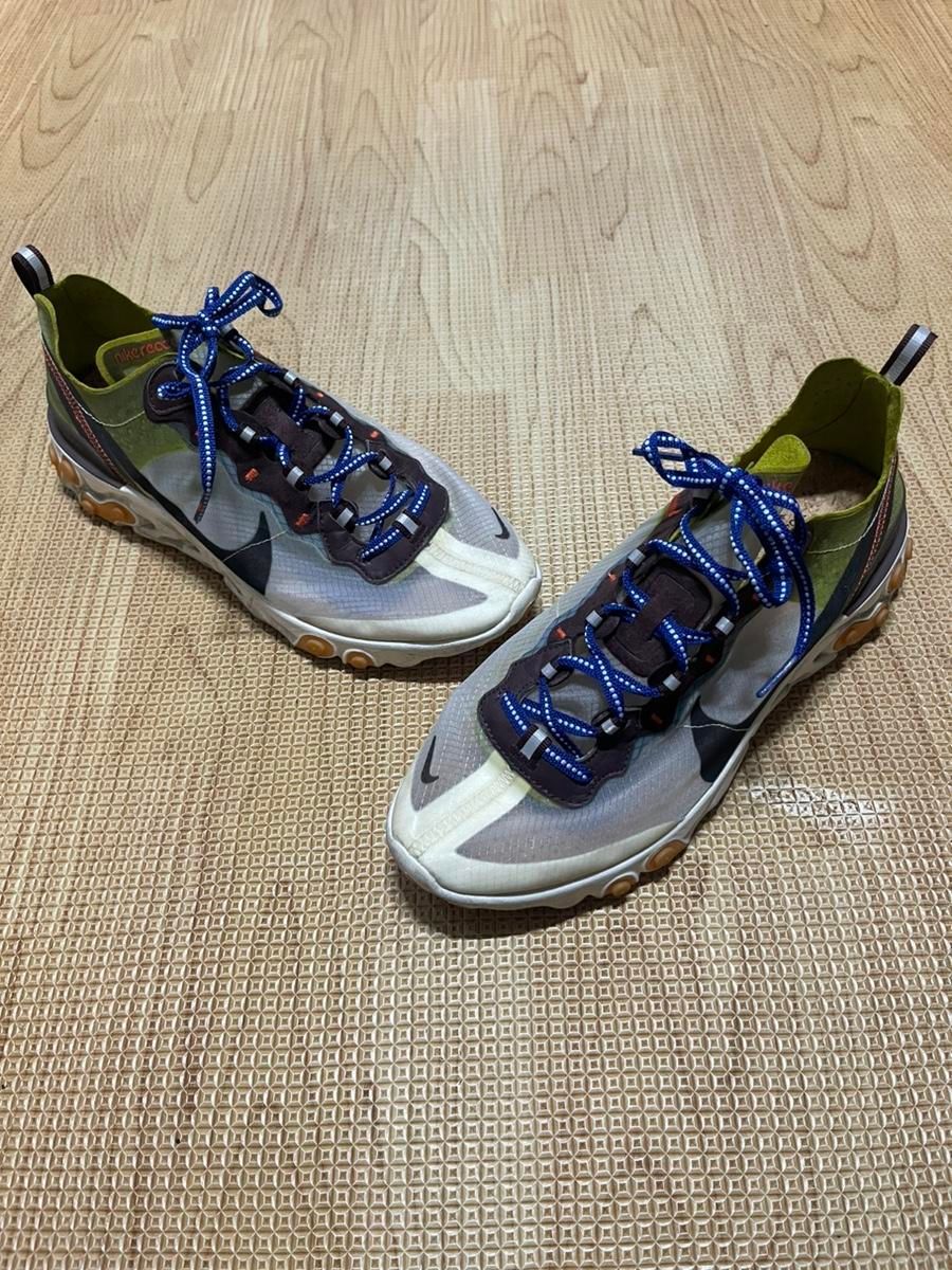 【雷市場（ポンジャン）商品韓国直送】280 NIKE(ナイキ) リアクト エレメント 87 モースグリン