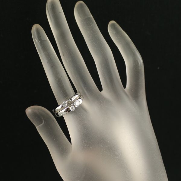 ヴァンドーム リング ダイヤ ダイヤモンド 0.55ct 13号 Pt950 #166307  