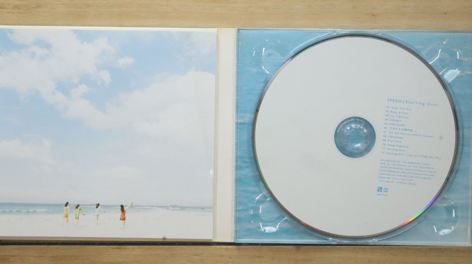 国内盤CD☆スピード/SPEED□ Starting Over 【TFCC88100/4988061881003