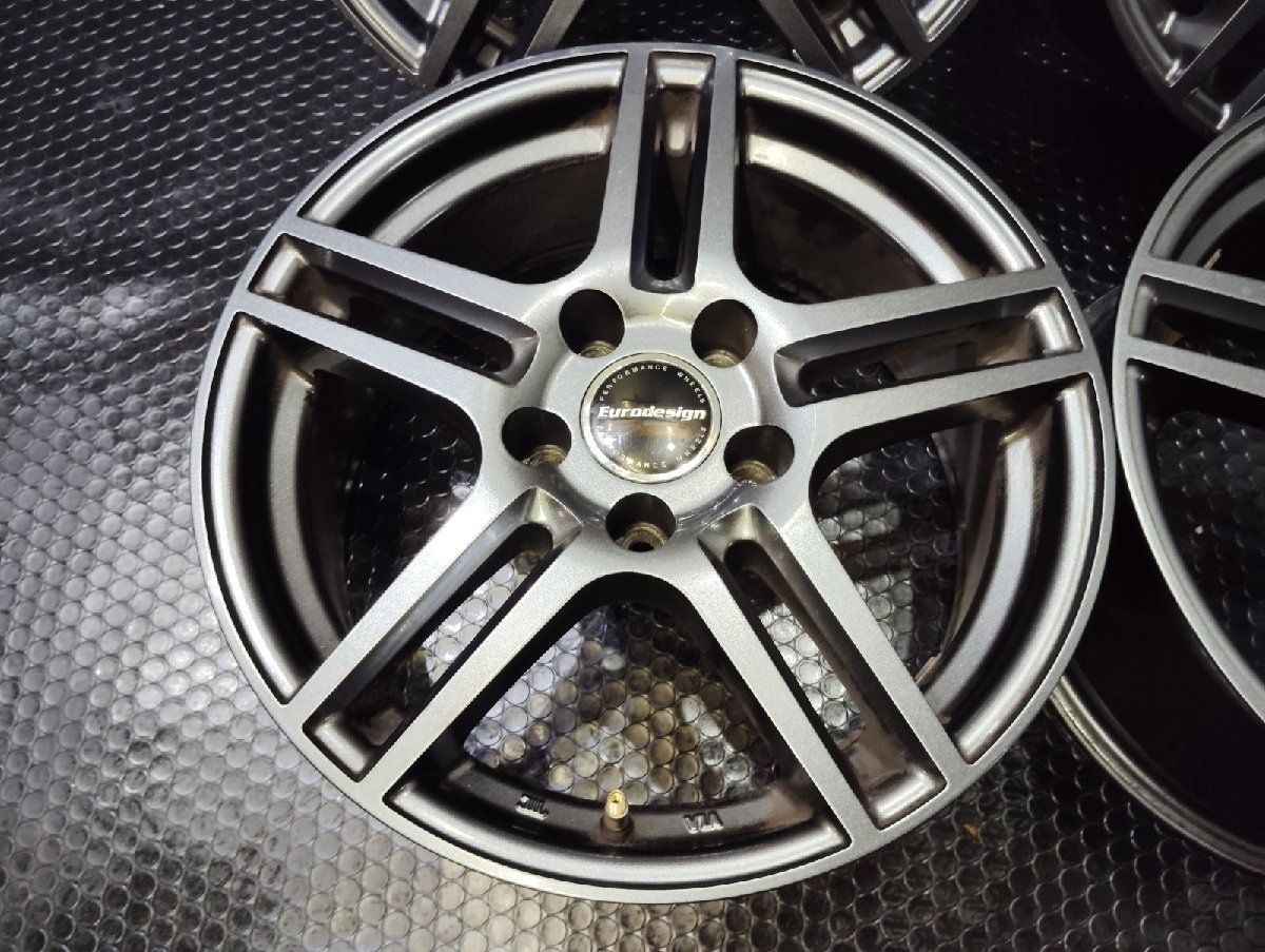 阿部商会 Eurodesign 社外ホイール 16インチ 4本 7J5HPCD112 39 VW ゴルフ等 VHH525