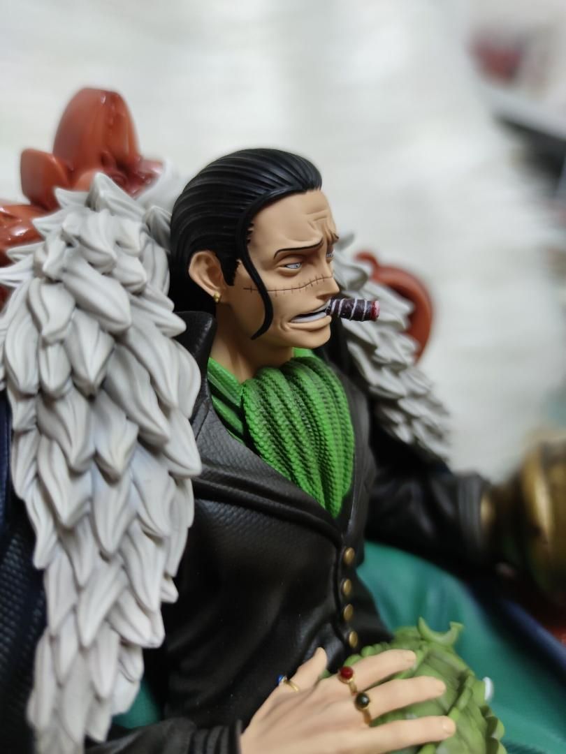 ワンピース 王下七武海 クロコダイル フィギュア 塗装済み完成品 ガレージキット ワンピース 王下七武海 クロコダイル フィギュア 塗装済み完成品