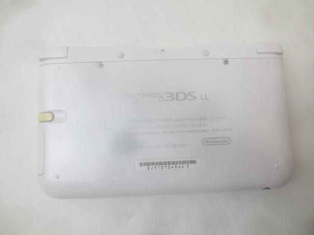 品 ゲーム ニンテンドー3DS LL 本体 SPR-001 ホワイト 動作品 本体のみ