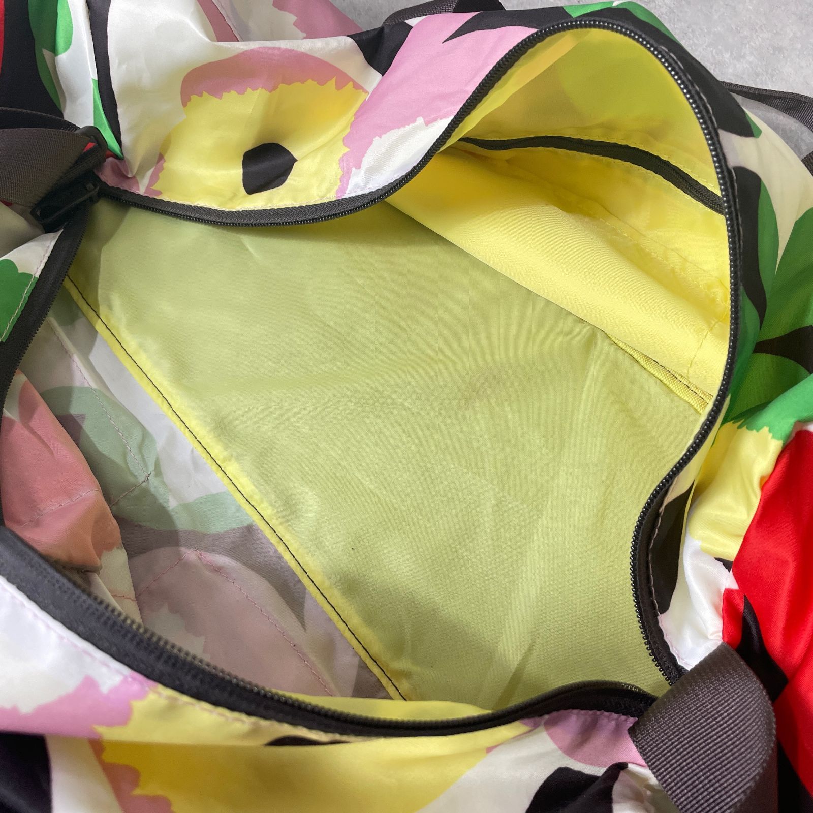 marimekko × adidas 花柄 ダッフルバッグ ボストンバッグ アディダス