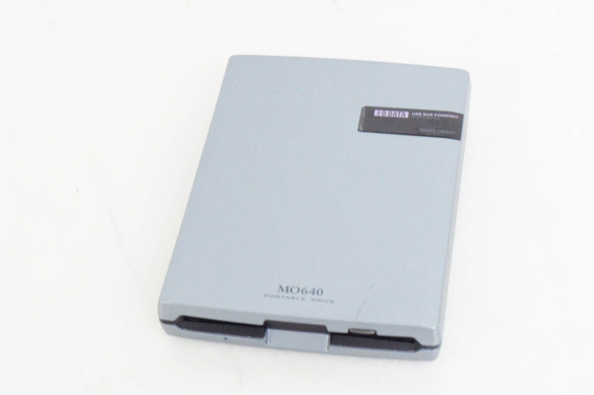 I-O DATA ポータブルMOドライブ MOP2-U640P