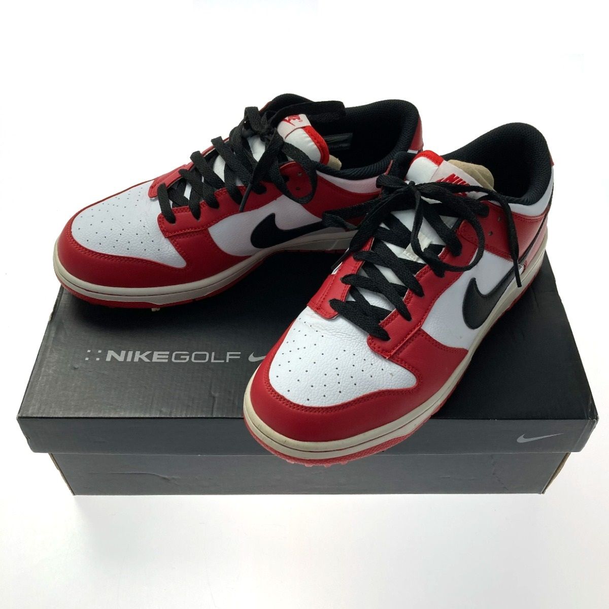 NIKE ナイキ NIKE DUNK NG SL GOLF ゴルフシューズ 488345 106 レッド 