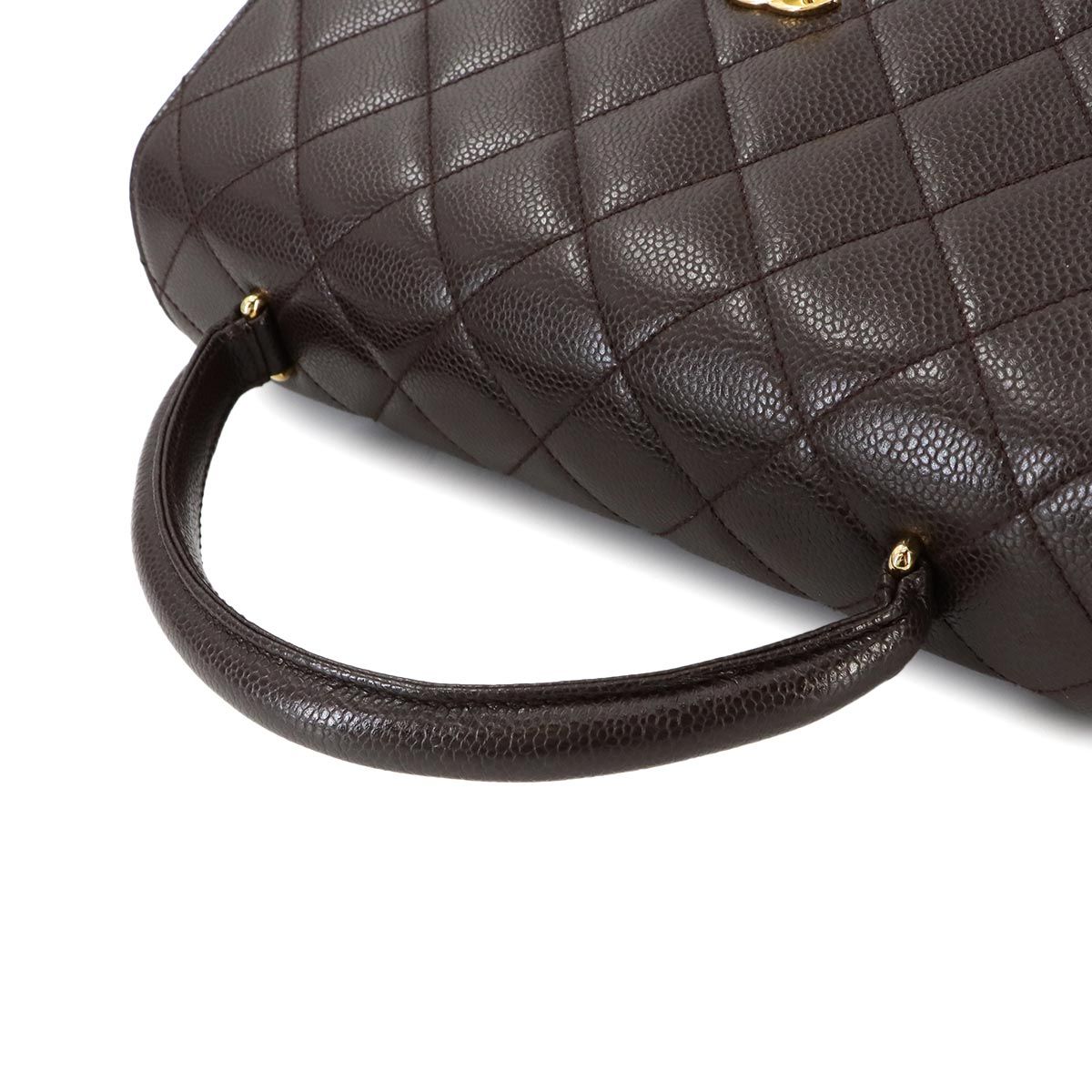 新品同様 シャネル CHANEL マトラッセ ハンド バッグ キャビアスキン  