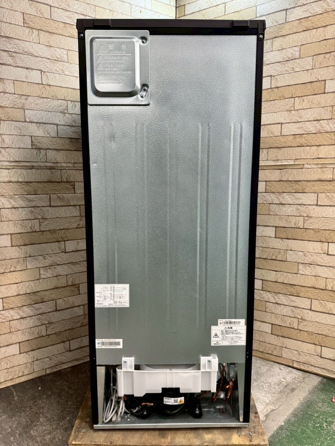 【美品】大阪送料無料★3か月保障★2023年★AQR-J14N(S)★IR-53 大阪送料無料☆3か月保障付き☆冷蔵庫☆アクア☆2ドア☆2023年