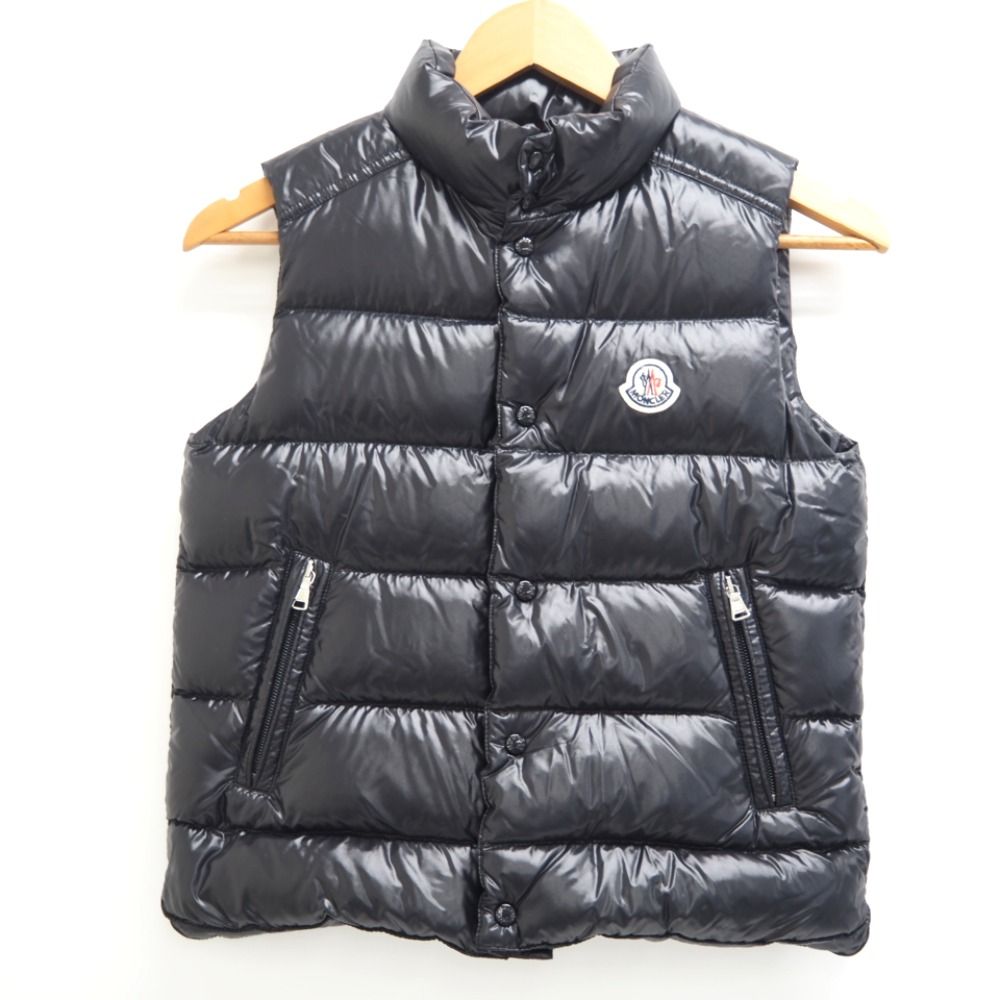 MONCLER|モンクレール TIB 19年 ナイロン ダウンベスト ブラック キッズ ブランド