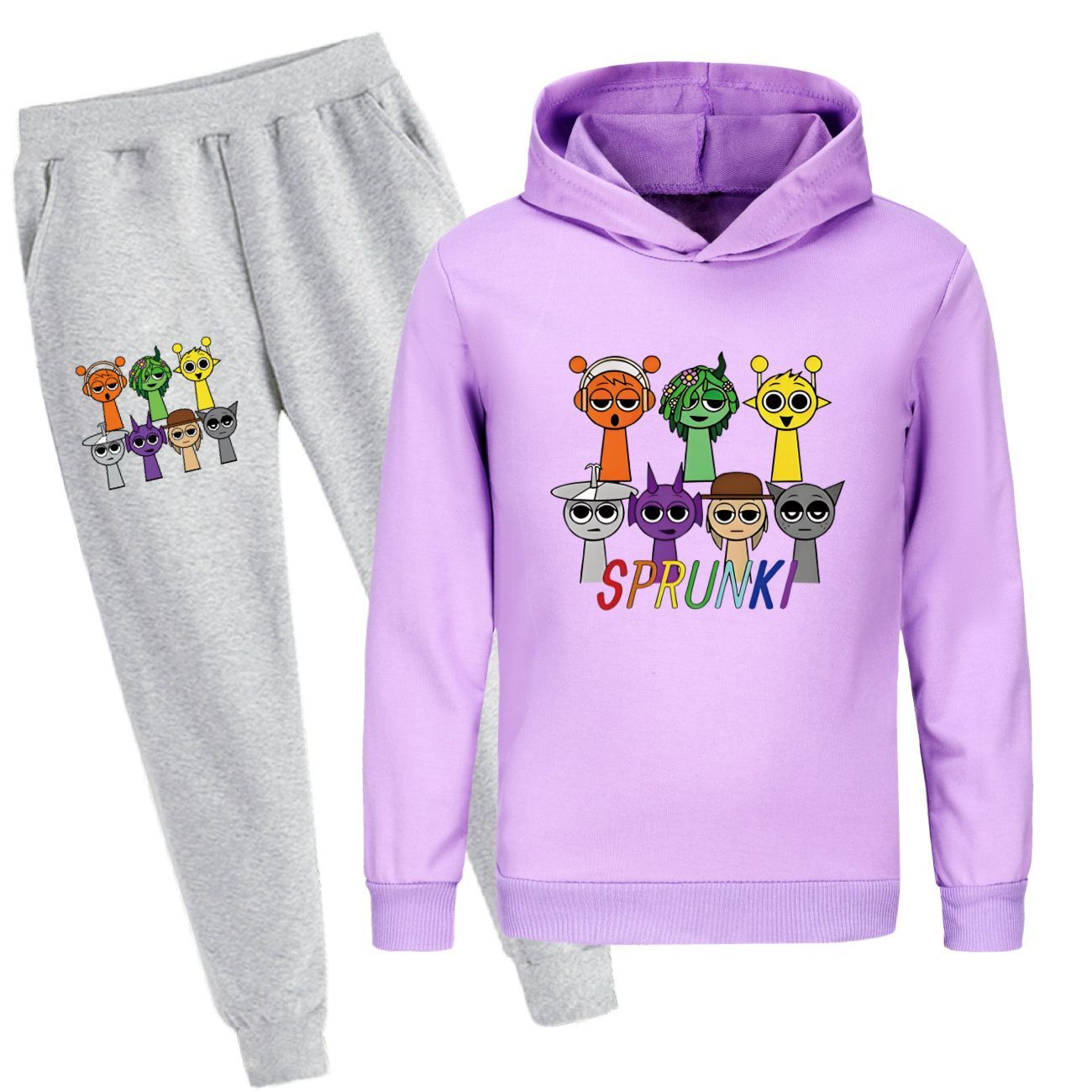 新品✩スプランキー✩リュック・パーカー，セットアップ Amazon.co.jp: Sprunki 上下セットスプランキー パーカー ズボン