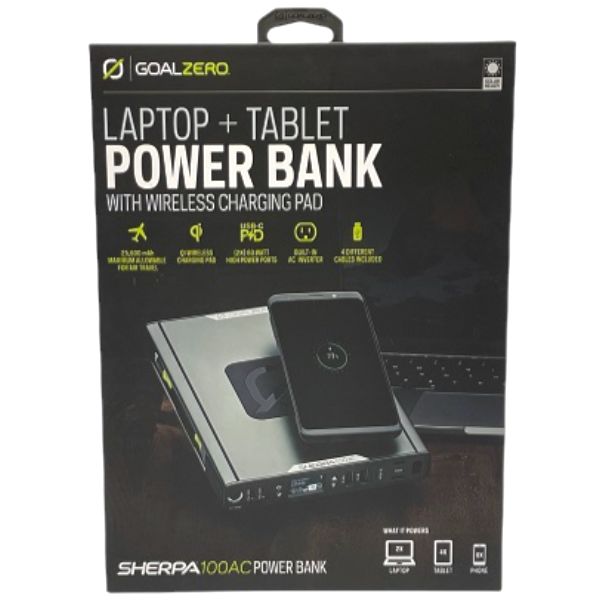 GOAL ZERO Sherpa 100AC Power Bank ポータブル電源(94Wh / 6400mAh