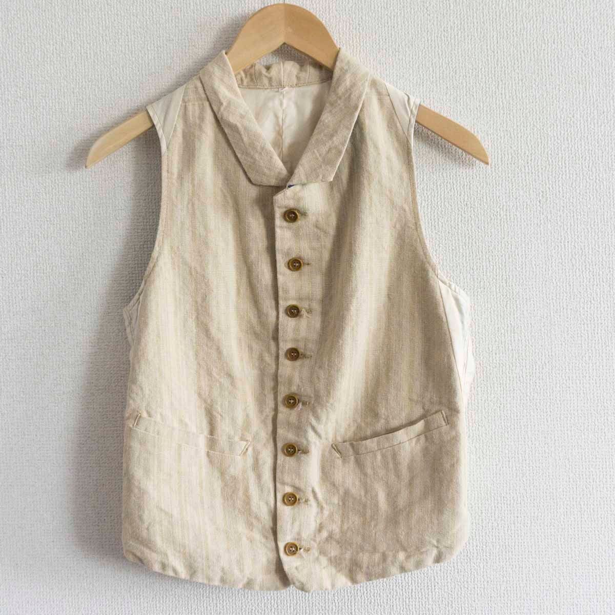 極美品】SUGAR CANE×MISTER FREEDOM【Hacendado Waistcoat - Homespun