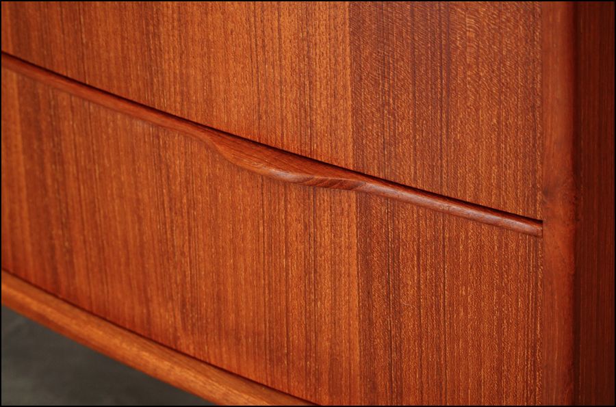 1960's北欧ヴィンテージ】チーク材 3段チェスト デンマーク製 071223