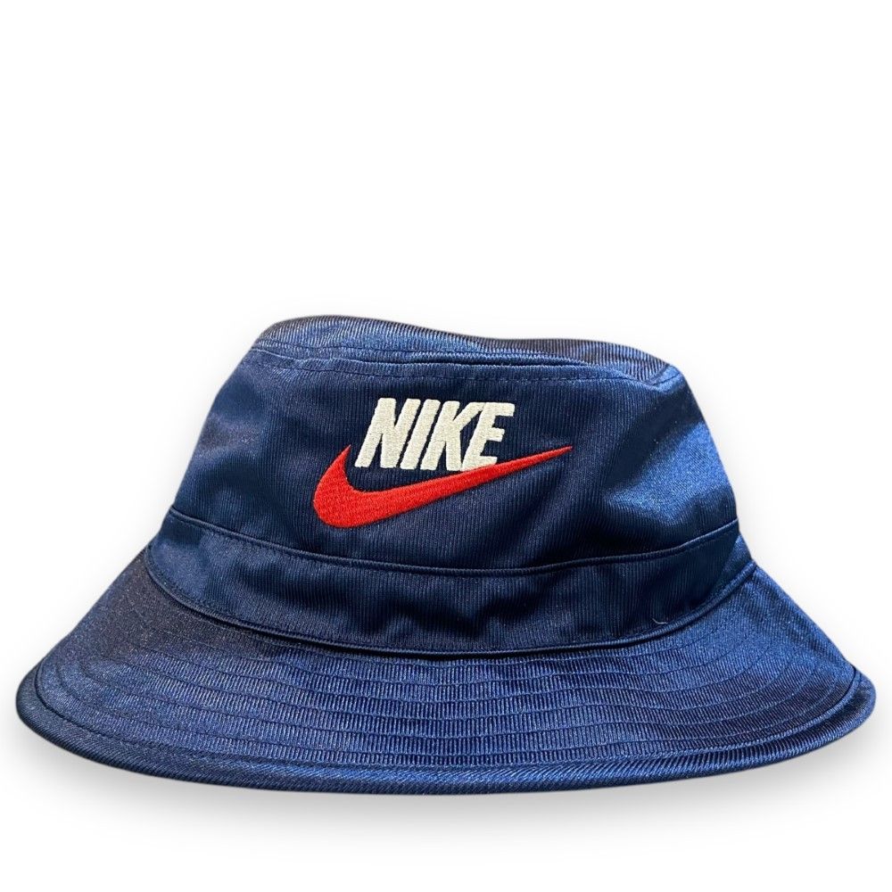 SUPREME × NIKE Dazzle Crusher ハット SM ネイビー ブルー