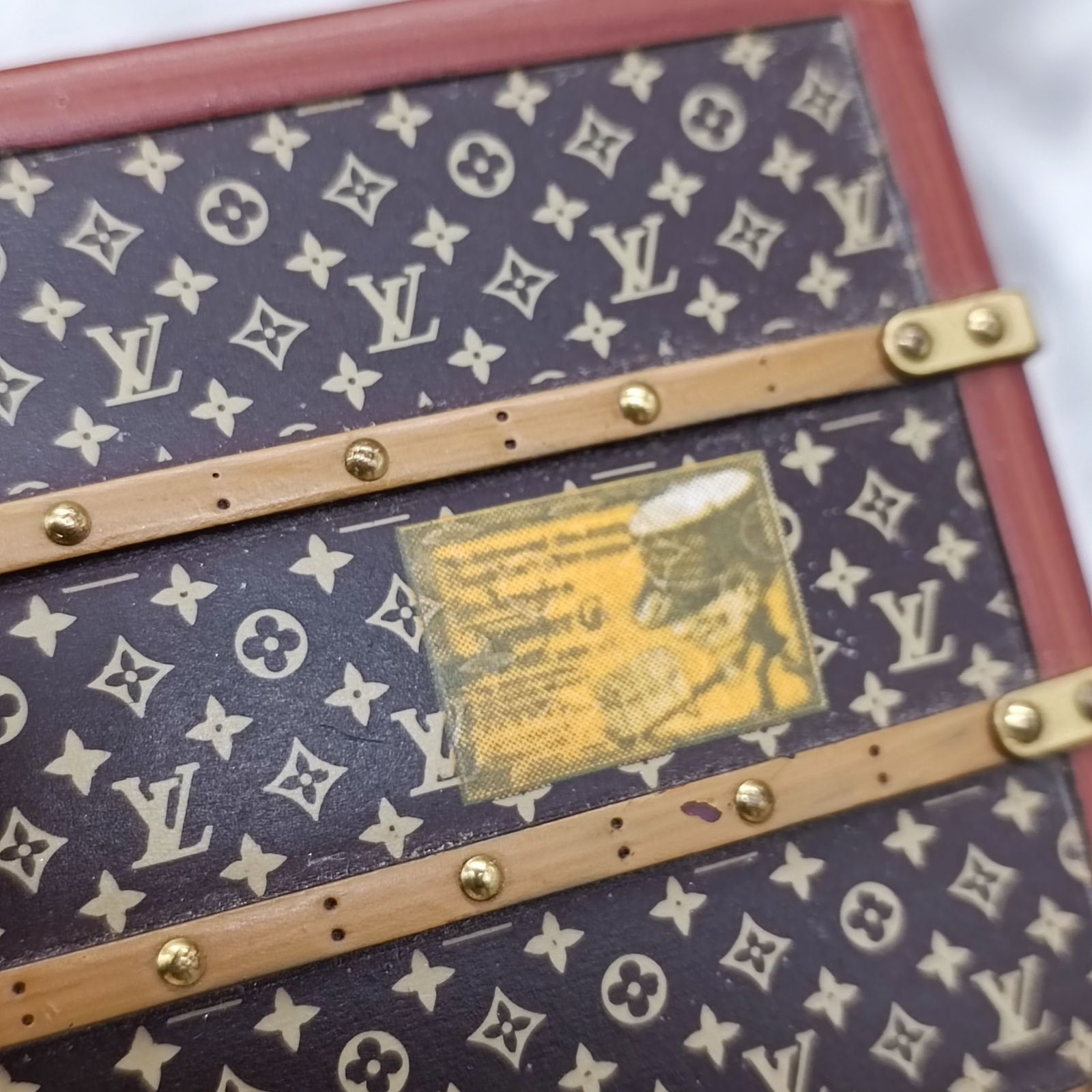 LOUISVUITTON 》 ルイヴィトン ペーパーウェイト トランク MISS FRANCE