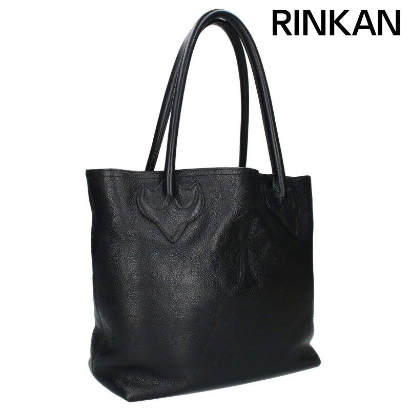 クロムハーツ FS TOTE/FSトート クロスパッチ付きレザートート