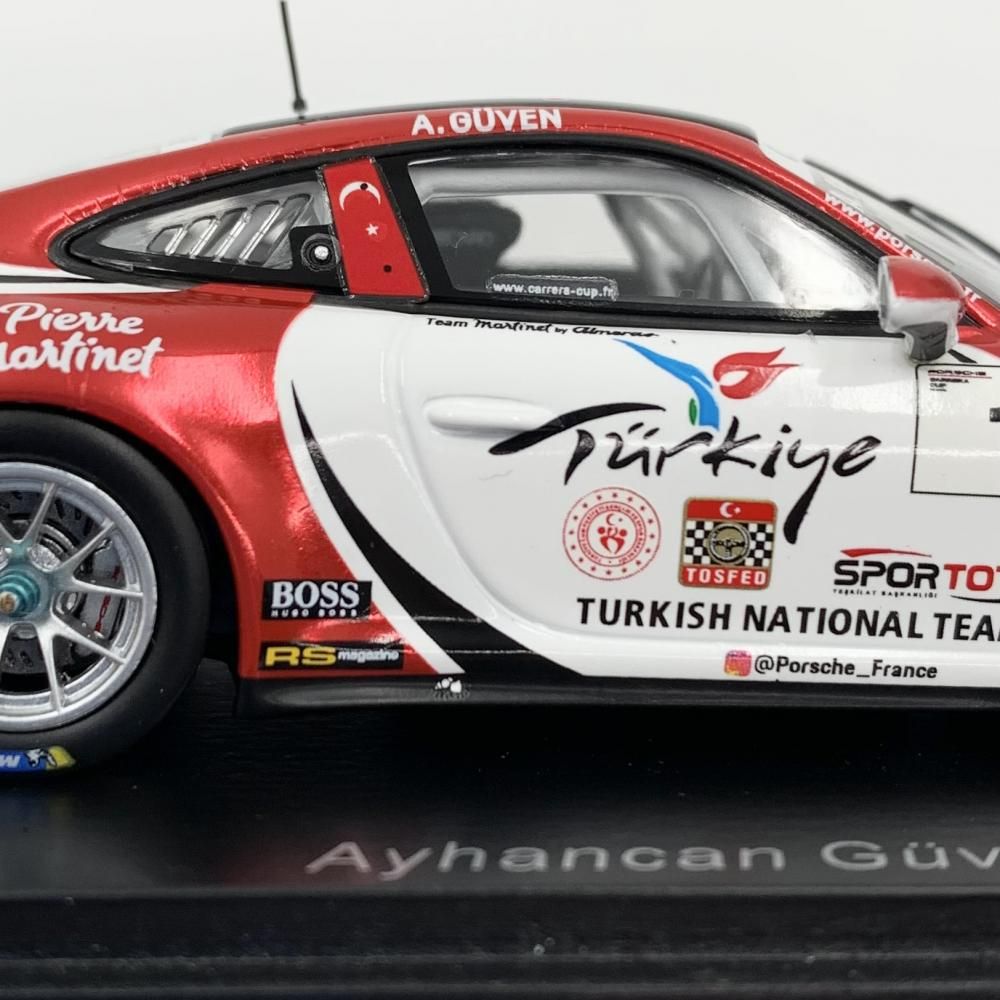 【中古】開封 スパークモデル 1/43 Porsche Carrera Cup France ポルシェ カレラ カップ フランス No.1 Champion 2019 Ayhancan Guven[17]