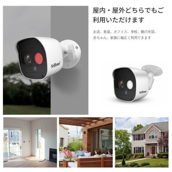 双方向通話 カメラ増設自由多彩な録画モード