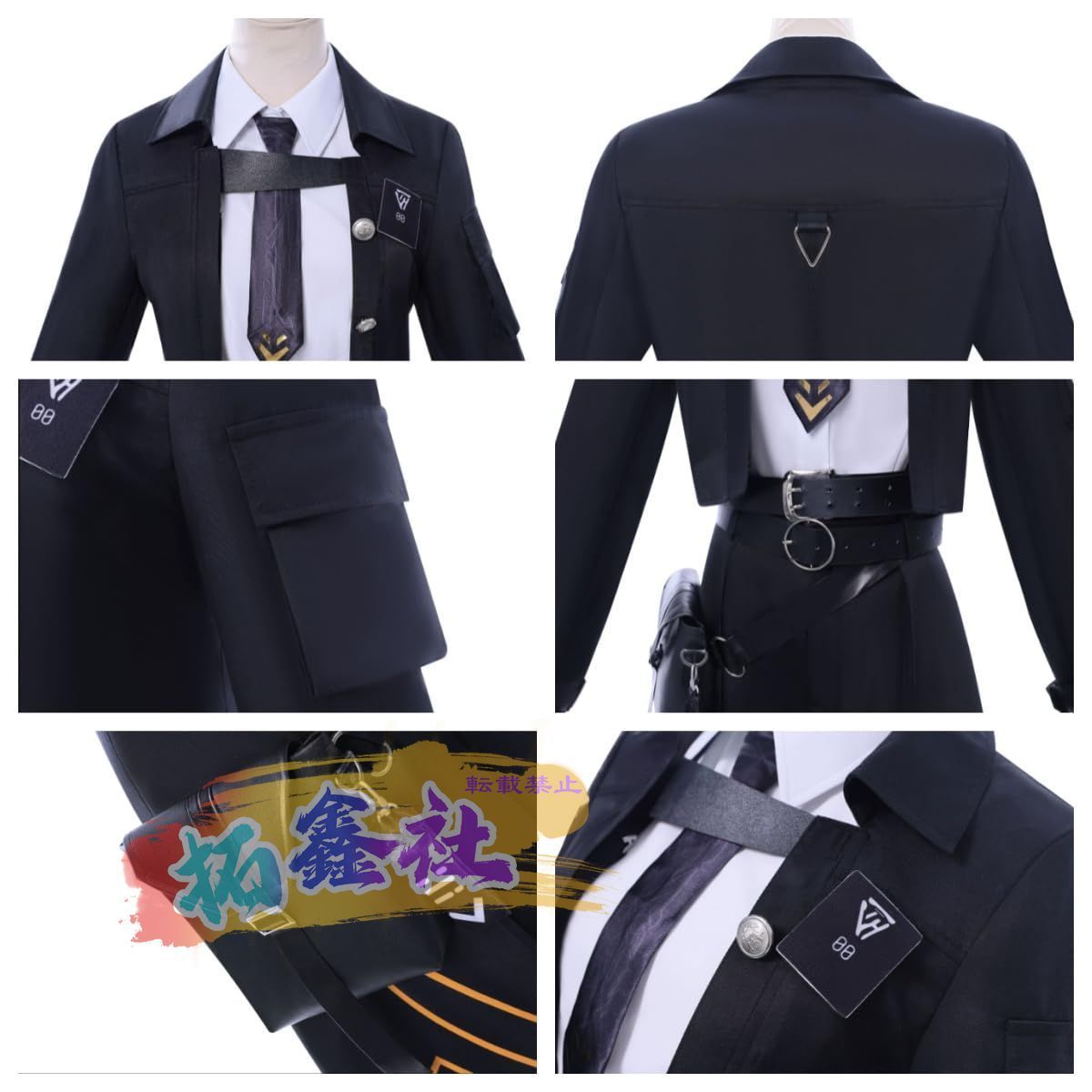 恋と深空 コスプレ衣装 ハンター 学園祭 文化祭 撮影用 コスチューム ハロウィン 仮装 cosplay 大人用 ステージ服 LNAILSPERTH_COM