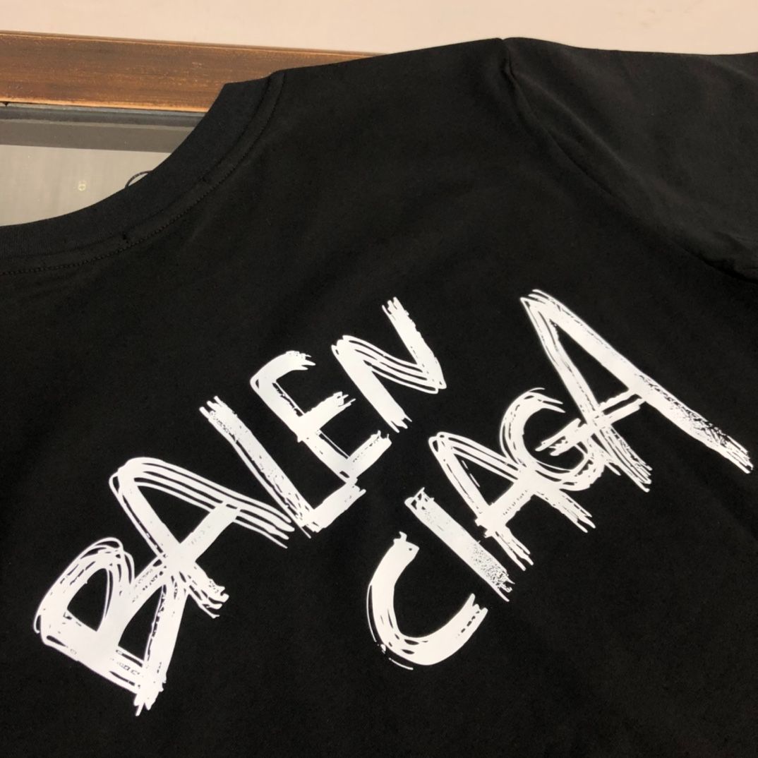 Balenciaga バレンシアガ 24SS夏新作ラウンドネック半袖Tシャツ