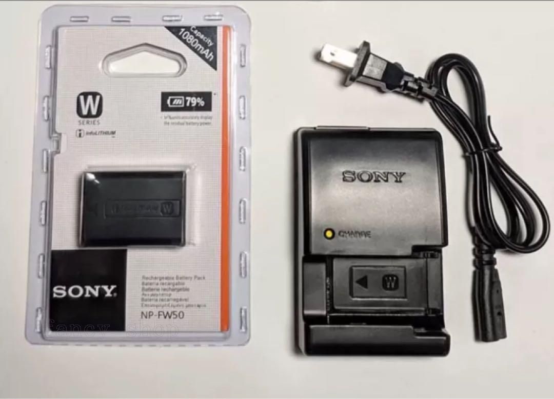 SONY NP-FW50 バッテリー 充電器セット