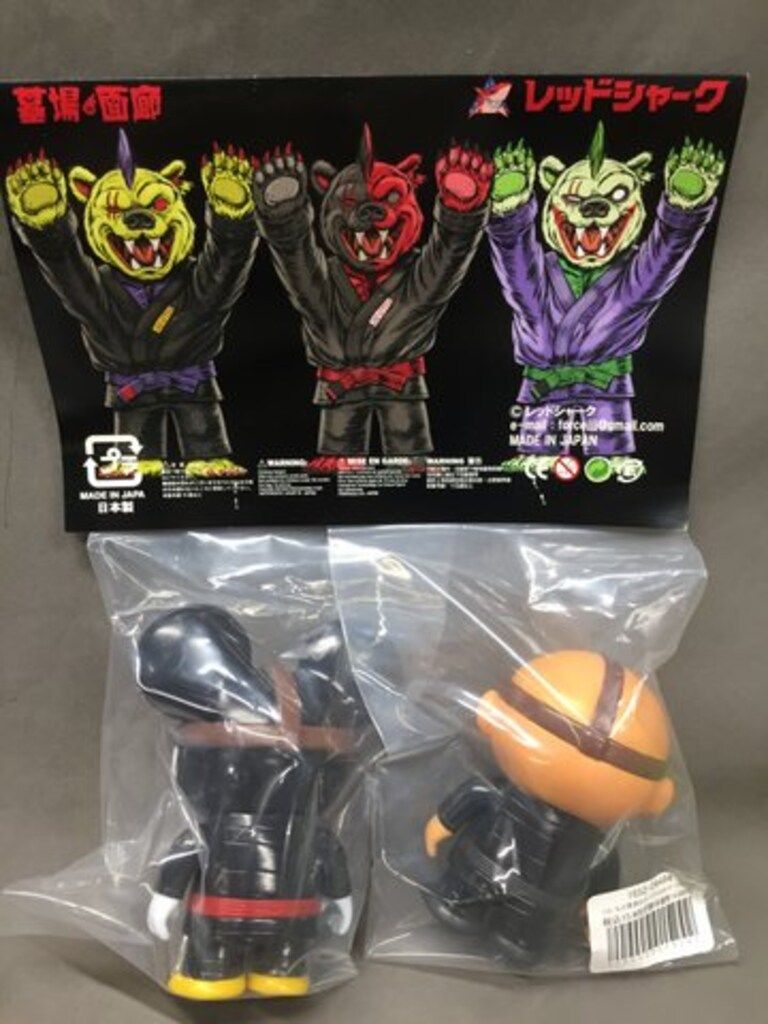 墓場の画廊・柔術アニマルファイターズ蔵出しソフビあり、新商品あり