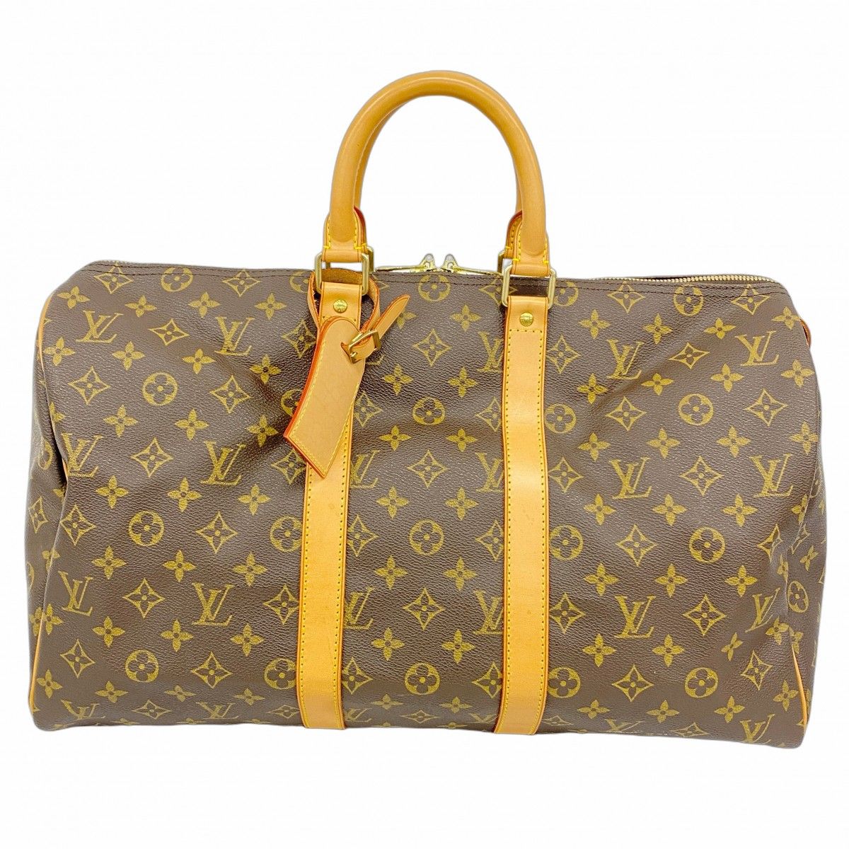 5mb1967-h ルイヴィトン ボストンバッグ モノグラム キーポル45 M41428 ブラウン メンズ レディース ユニセックス