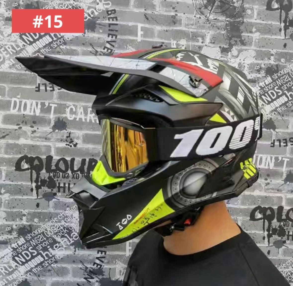 新品オフロード ATV フルフェイスオートバイヘルメットオフロード