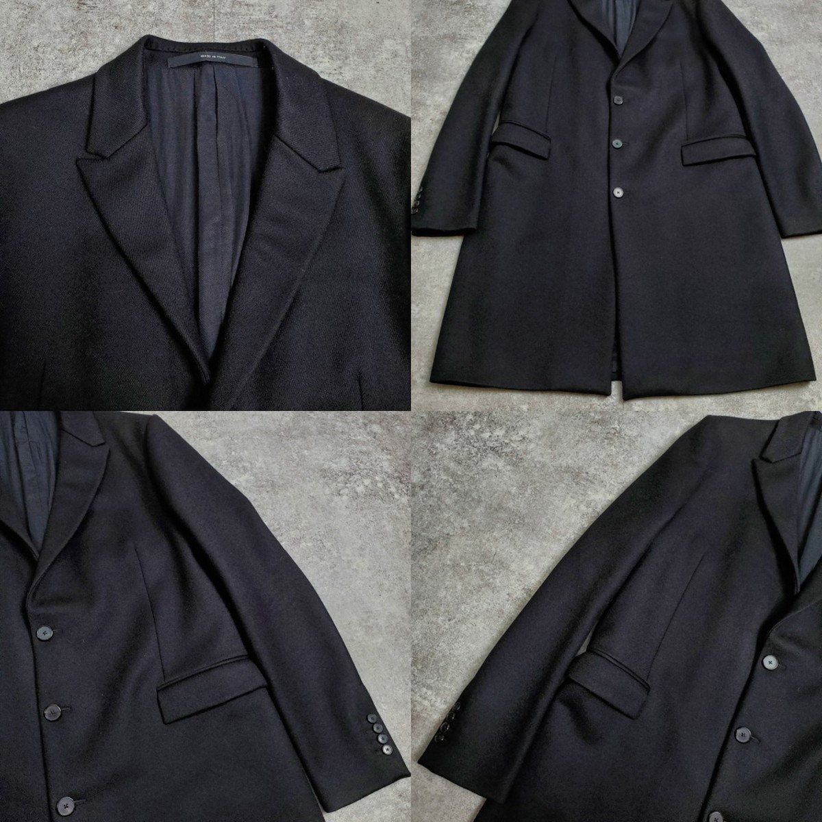 GIVENCHY メンズ　ウールコート GIVENCHY 16AW 国内正規品 カシミヤ混ウール チェスターコート