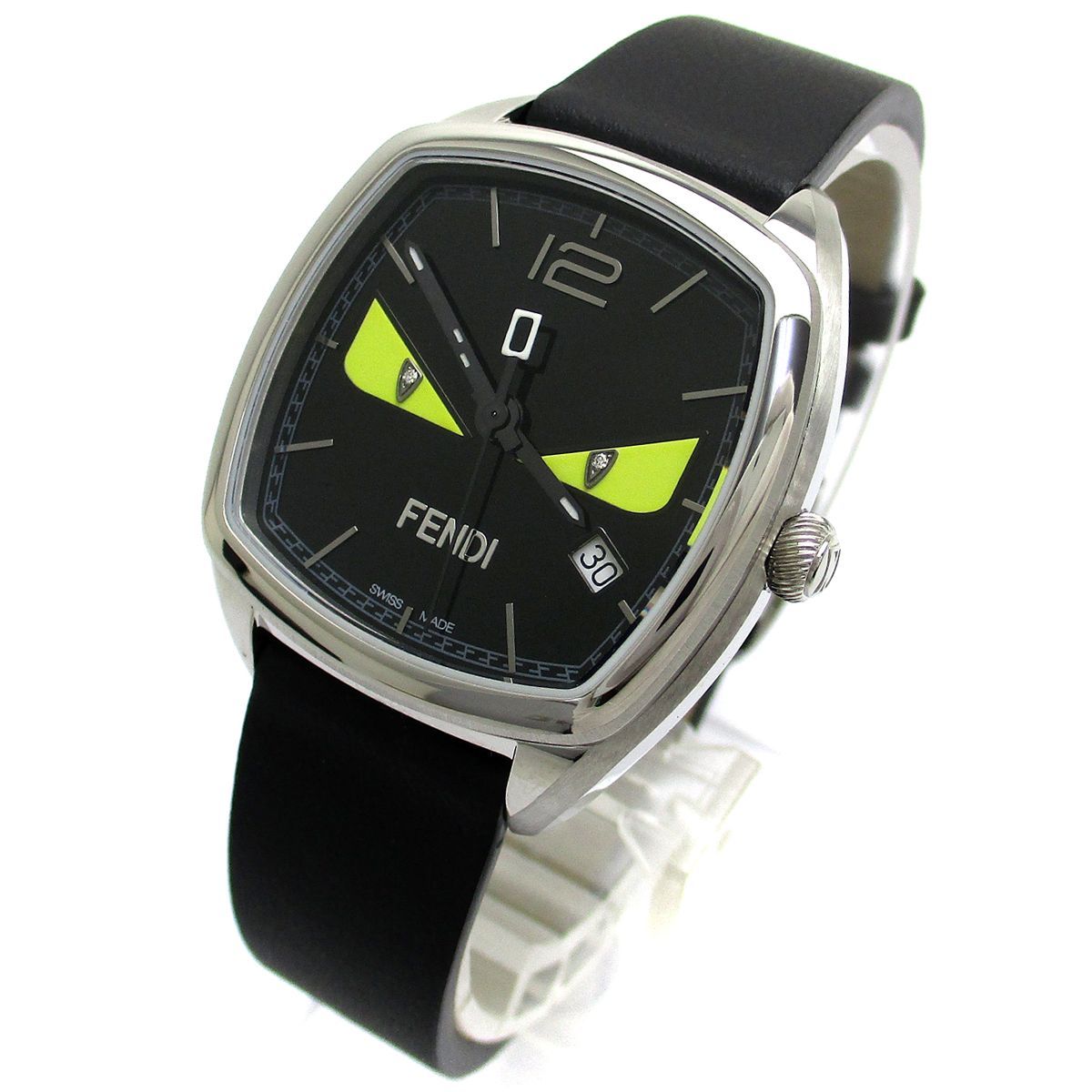 確認済み付属品【美品】FENDI フェンディ バグズ モンスター 腕時計 22000M