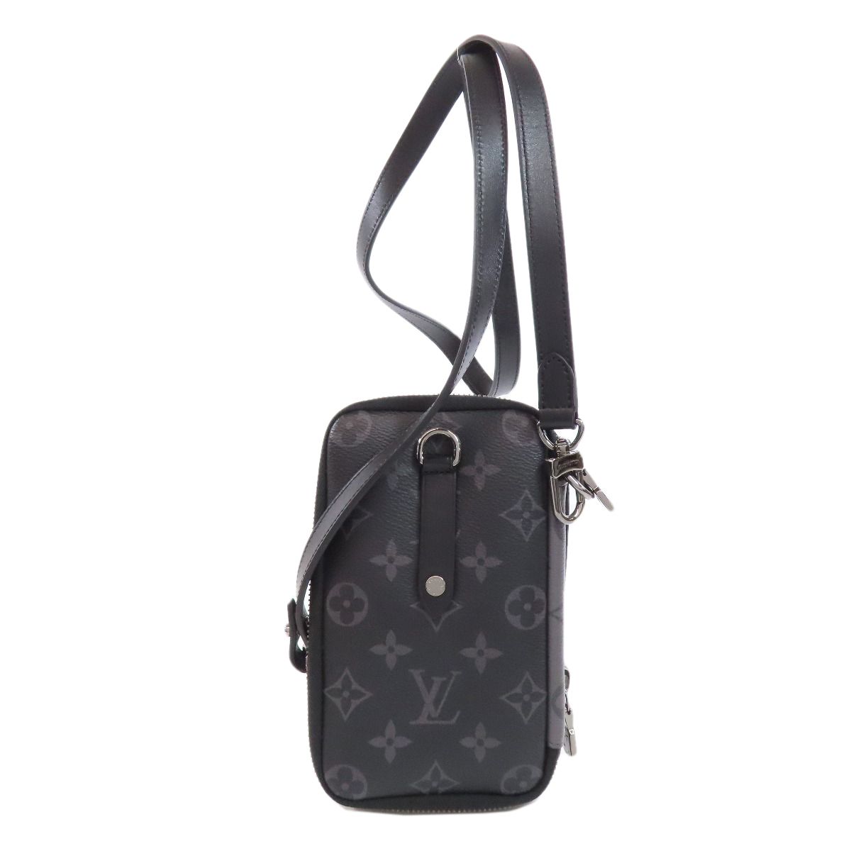 正規品 超美品 ヴィトン M69534 ダブルフォンポーチ モノグラムエクリプス LOUIS VUITTON ルイヴィトン M69534 ダブルフォンポーチ
