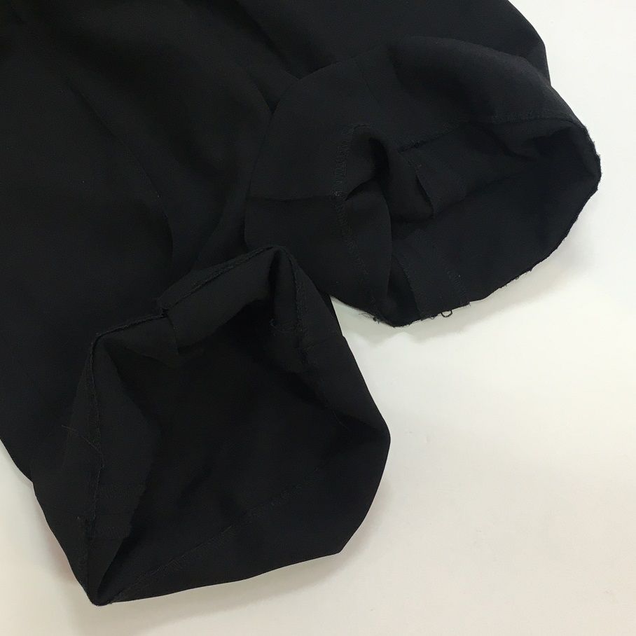 CULLNI クルニ 22AW スラックス ロングベルトピンタックフレア