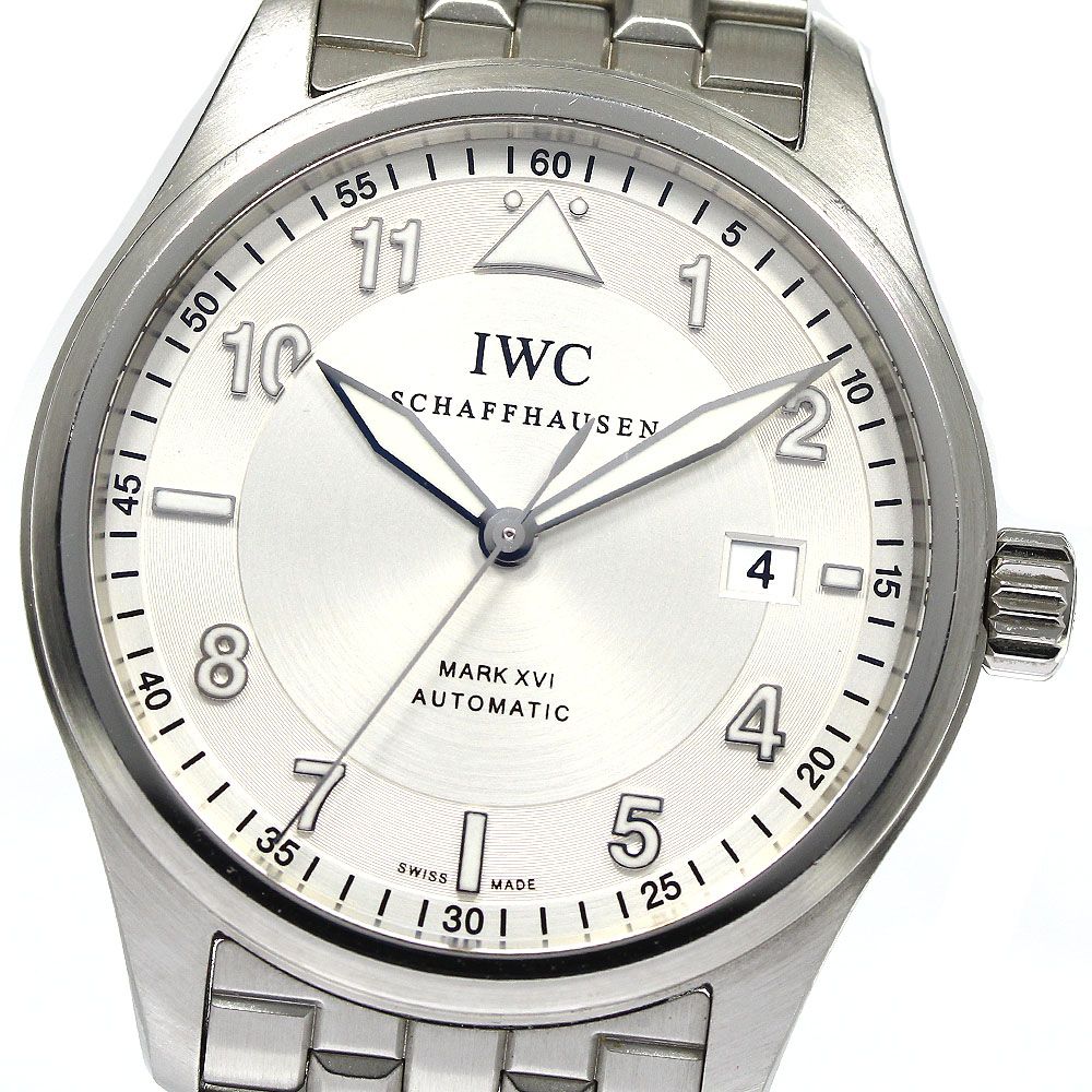 IWC IWC SCHAFFHAUSEN IW325505 スピットファイヤー マークXVI デイト 自動巻き メンズ保証書付き_757001
