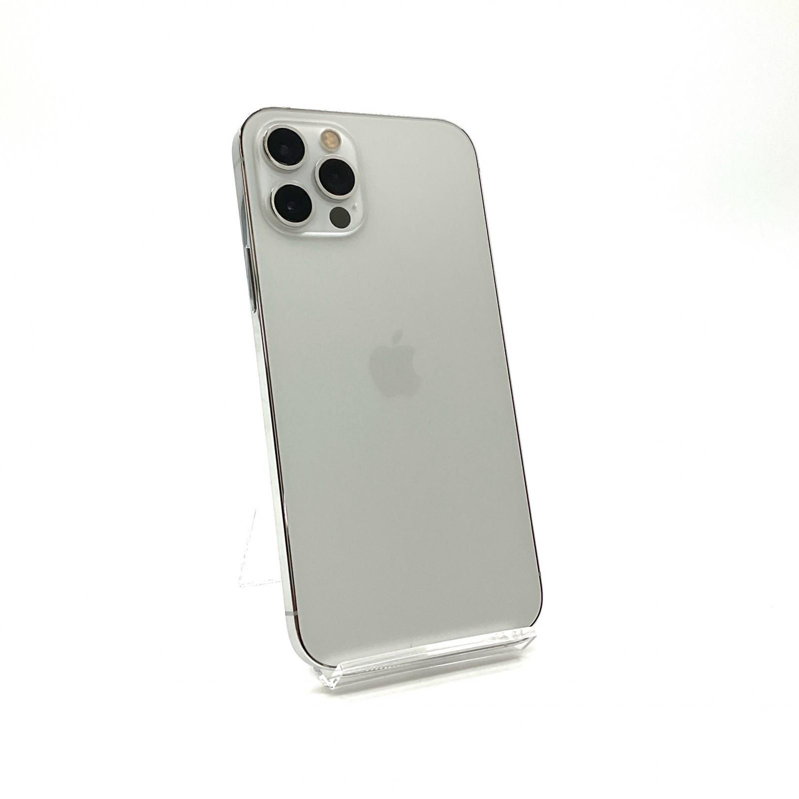 【全額返金保証】【最速発送】Apple iPhone 12 Pro 512GB シルバー docomo 動作確認済 75% 白ロム