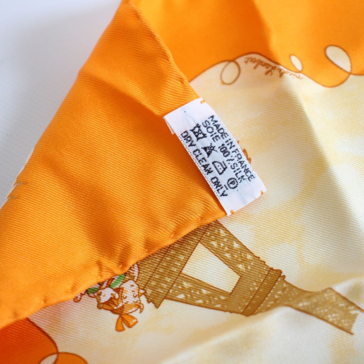 HERMES エルメス カレ 45 ガヴロッシュ スカーフ Les Triples